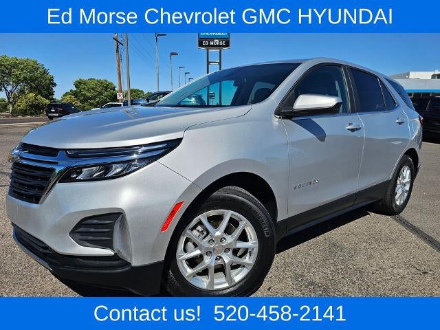 2022 Chevrolet Equinox FWD LT in Silver Ice Metallic — front three-quarter view