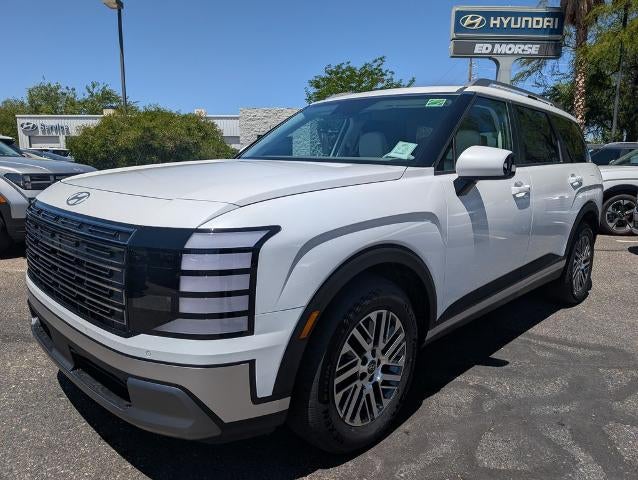 2026 Hyundai PALISADE SEL FWD in Creamy White Pearl — front three-quarter view