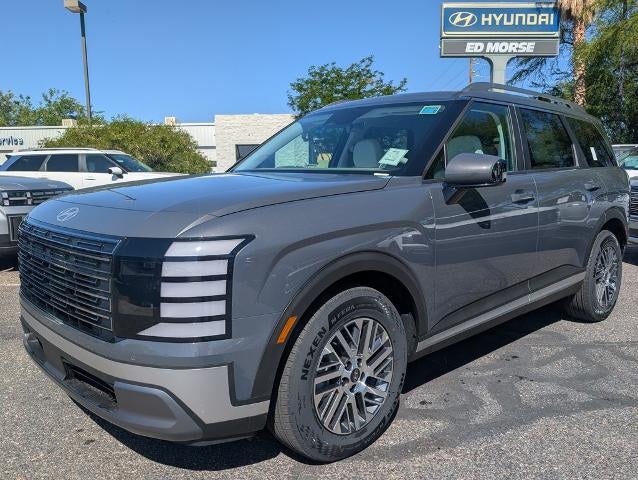 2026 Hyundai PALISADE SEL AWD in Ecotronic Gray Pearl — front three-quarter view