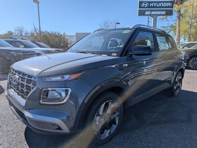 2026 Hyundai VENUE SEL W/Two-Tone Roof in Ecotronic Gray/Black Roof — front three-quarter view